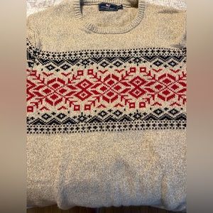 Vineyard Vines Men’s fair isle sweater size XL